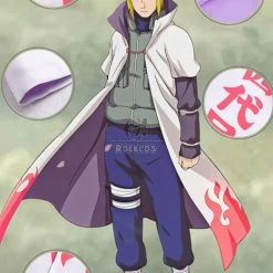 Naruto Yondaime Hokage Namikaze Minato White Cloak For Male And Female 9 Naruto Yondaime Hokage Namikaze Minato White Cloak For Male And Female -Anime Costumes store online 04 1