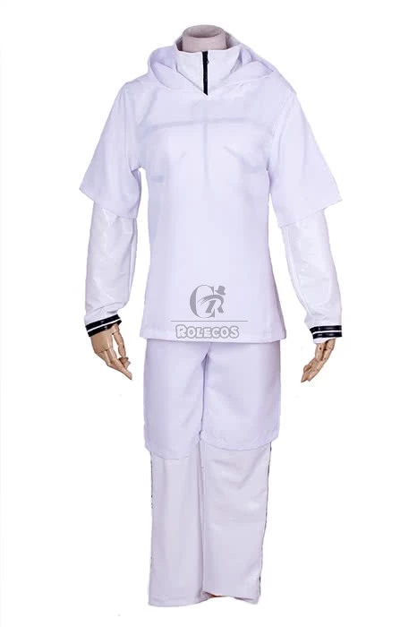 Tokyo Ghoul Kaneki Ken White Turnouts Cosplay Costumes 2 Tokyo Ghoul Kaneki Ken White Turnouts Cosplay Costumes - Image 2