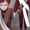 Naruto Gaara Cosplay Costumes Crimson 3th Generation