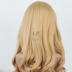 45cm Golden Curly Guilty Crown Kuhouin Arisa Cosplay Wig -Anime Costumes store online 1041
