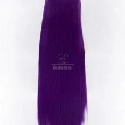 100cm Straight Purple Guilty Crown Shirakiin Riricho Cosplay Wig -Anime Costumes store online 1043