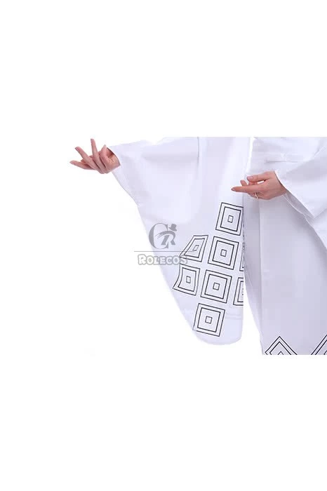 Nurarihyon no Mago Anime Cosplay Costumes White Printed Kimonos 8 Nurarihyon no Mago Anime Cosplay Costumes White Printed Kimonos - Image 8