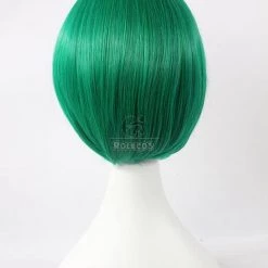 30cm Green Straight Hitman Reborn Fran Cosplay Wig 7 30cm Green Straight Hitman Reborn Fran Cosplay Wig -Anime Costumes store online 1129