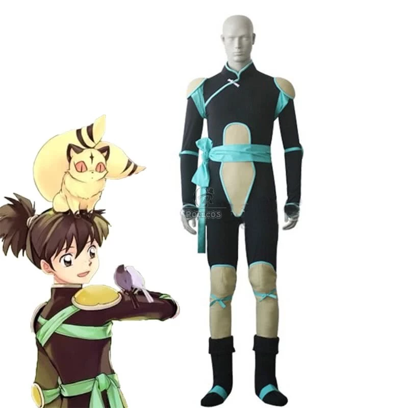 Inuyasha Kohaku Cosplay Costume 1 Inuyasha Kohaku Cosplay Costume