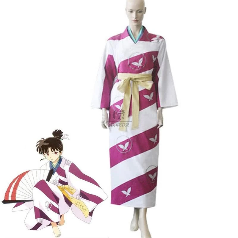 Inuyasha Kagura Cosplay Costume Clothing 1 Inuyasha Kagura Cosplay Costume Clothing