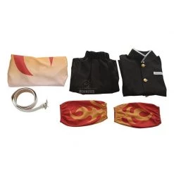 Demon Slayer Rengoku Kyoujurou Male Uniform Cosplay Costume -Anime Costumes store online 11 85 5