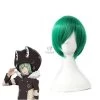 30cm Green Straight Hitman Reborn Fran Cosplay Wig