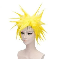 30cm Yellow Dragon Ball Vegeta Cosplay Wig -Anime Costumes store online 1272