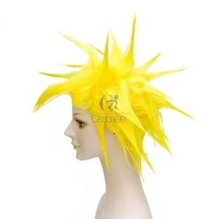 30cm Yellow Dragon Ball Vegeta Cosplay Wig -Anime Costumes store online 1273