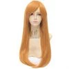 55cm Orange Straight Soryu Asuka Langley Cosplay Wig