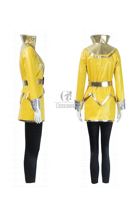 Kaizoku Sentai Gokaiger Yellow Cosplay Costumes 3 Kaizoku Sentai Gokaiger Yellow Cosplay Costumes - Image 3