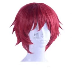 Assassination Classroom Karma Akabane Red Short Cosplay Wig -Anime Costumes store online 15 1 5