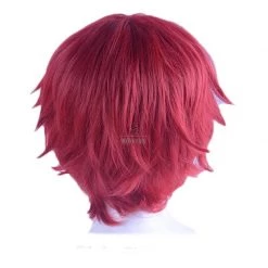 Assassination Classroom Karma Akabane Red Short Cosplay Wig -Anime Costumes store online 16 1 9