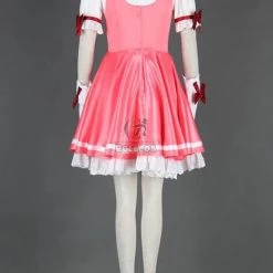 Cardcaptor Sakura Kinomoto Sakura Pink Dress Cosplay Costume 10 Cardcaptor Sakura Kinomoto Sakura Pink Dress Cosplay Costume -Anime Costumes store online 1703