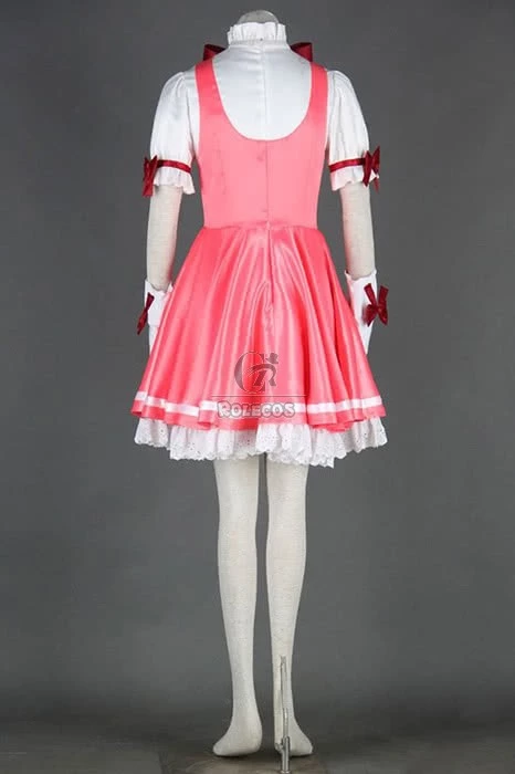 Cardcaptor Sakura Kinomoto Sakura Pink Dress Cosplay Costume 5 Cardcaptor Sakura Kinomoto Sakura Pink Dress Cosplay Costume - Image 5
