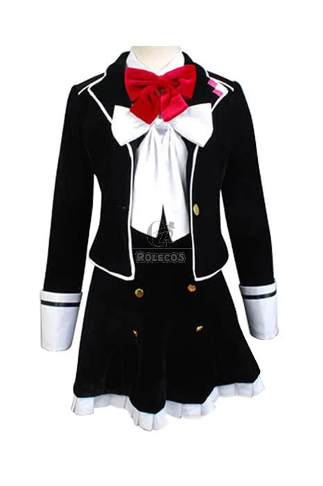Diabolik Lovers Yui Komori School Uniform Cosplay Costume 2 Diabolik Lovers Yui Komori School Uniform Cosplay Costume - Image 2