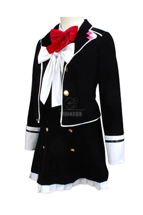 Diabolik Lovers Yui Komori School Uniform Cosplay Costume 3 Diabolik Lovers Yui Komori School Uniform Cosplay Costume - Image 3