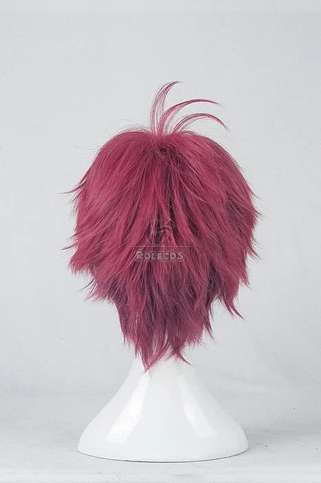 35cm Rufous Short Diabolik Lovers Sakamaki Ayato Cosplay Wig 5 35cm Rufous Short Diabolik Lovers Sakamaki Ayato Cosplay Wig - Image 5