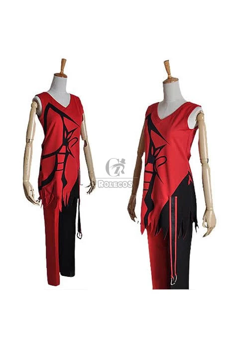 Amnesia Shin Black Mixed Red Suit Cosplay Costume 4 Amnesia Shin Black Mixed Red Suit Cosplay Costume - Image 4