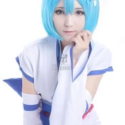 Re:ZERO -Starting Life in Another World Rem Ram Juvenile Kimono Cosplay Costumes