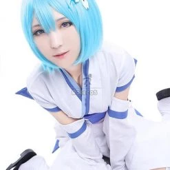 Re:ZERO -Starting Life in Another World Rem Ram Juvenile Kimono Cosplay Costumes -Anime Costumes store online 194a 4