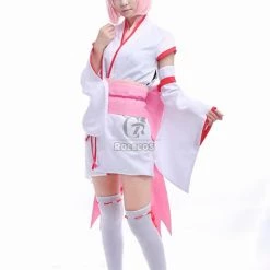 Re:ZERO -Starting Life in Another World Rem Ram Juvenile Kimono Cosplay Costumes -Anime Costumes store online 194b 4