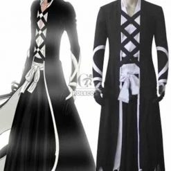 Bleach Ichigo Kurosaki New Bankai Look Cosplay Costume