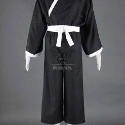 Bleach Gotei Thirteen Renji Abarai Lieutenant of the 6th Division Soul Reaper Kimono Cosplay Costumes