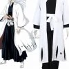 Bleach Gotei Thirteen Jūshirō Ukitake Captain of the 13th Division Soul Reaper Kimono Cosplay Costumes