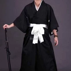 Bleach Soul Reaper Kimono Uniform Cosplay Costumes