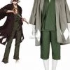 Bleach Mr. Hat-and-Clogs Kisuke Urahara Kimono Uniform Cosplay Costumes