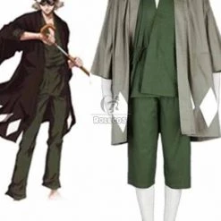 Bleach Mr. Hat-and-Clogs Kisuke Urahara Kimono Uniform Cosplay Costumes