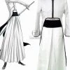 Bleach The Espadas No.4 Ulquiorra Schiffer Kimono Uniform Cosplay Costumes