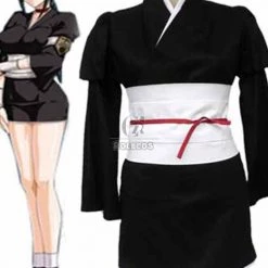 Bleach Gotei Thirteen Kurotsuchi Nemu Lieutenant of the 12th Division Soul Reaper Kimono Cosplay Costumes