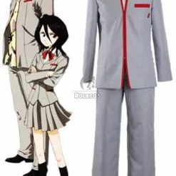Bleach Karakura High School Boy's Winter School Uniform Cosplay Costumes