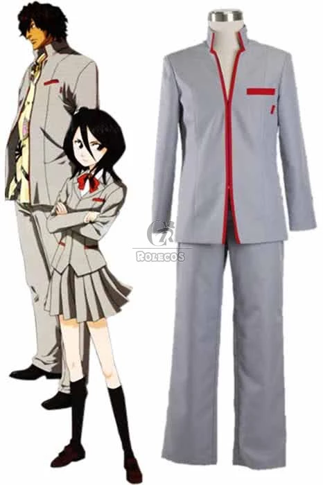 Bleach Karakura High School Boy's Winter School Uniform Cosplay Costumes 1 Bleach Karakura High School Boy's Winter School Uniform Cosplay Costumes