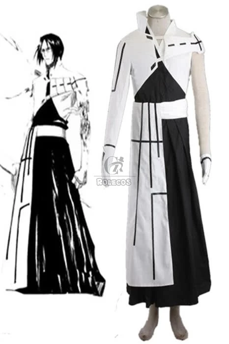 Bleach Uryū Ishida Soul Society Quincy Super Uniform Cosplay Costumes 1 Bleach Uryū Ishida Soul Society Quincy Super Uniform Cosplay Costumes