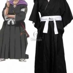Bleach Gotei Thirteen Marechiyo ōmaeda lieutenant of the 2nd Division Soul Reaper Kimono Cosplay Costumes