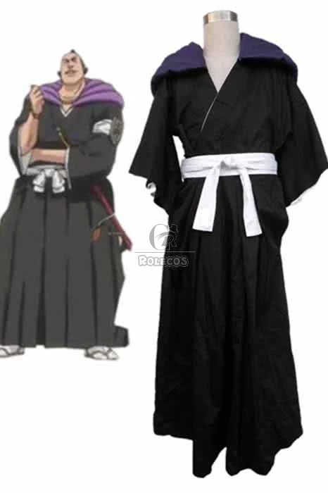Bleach Gotei Thirteen Marechiyo ōmaeda lieutenant of the 2nd Division Soul Reaper Kimono Cosplay Costumes 1 Bleach Gotei Thirteen Marechiyo ōmaeda lieutenant of the 2nd Division Soul Reaper Kimono Cosplay Costumes