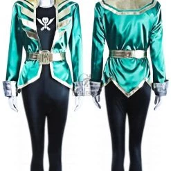 Kaizoku Sentai Gokaiger Green Cosplay Costume