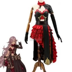 SINoALICE Cinderella Black Dress Game Cosplay Costumes