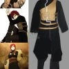 Naruto Gaara Cosplay Costumes Comic Version Hardcover Black 2th Generation