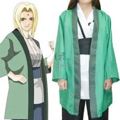 Naruto Senju Tsunade State Fire Konoha village 5th Generation Cosplay Costumes