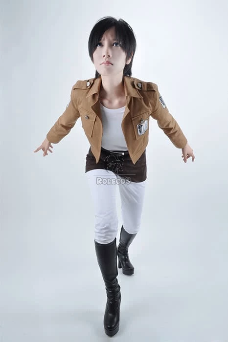 Attack On Titan The Recon Corps Uniform Cosplay Costume 2 Attack On Titan The Recon Corps Uniform Cosplay Costume - Image 2