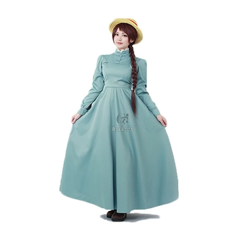 Howl's Moving Castle Sophie Hatter Cosplay Costume 3 Howl's Moving Castle Sophie Hatter Cosplay Costume - Image 3