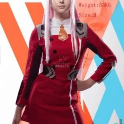 DARLING in the FRANXX Anime Cosplay Costumes 02 Zero Two Women Costume Full Sets -Anime Costumes store online 22 14