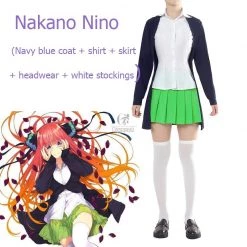 Gotoubun no Hanayome Nakano Ichika/Nakano Nino/Nakano Miku/Nakano Yotsupa/Nakano Itsuki Cosplay Costume -Anime Costumes store online 22 25 1