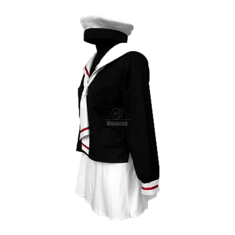Cardcaptor Sakura Kinomoto Sakura Tomoeda Winter School Uniform Cosplay Costume 3 Cardcaptor Sakura Kinomoto Sakura Tomoeda Winter School Uniform Cosplay Costume - Image 3