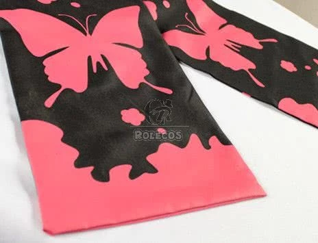 Inu X Boku SS Karuta Roromiya Red Anti-ancestral Cosplay Costume 4 Inu X Boku SS Karuta Roromiya Red Anti-ancestral Cosplay Costume - Image 4