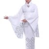 Nurarihyon no Mago Anime Cosplay Costumes White Printed Kimonos